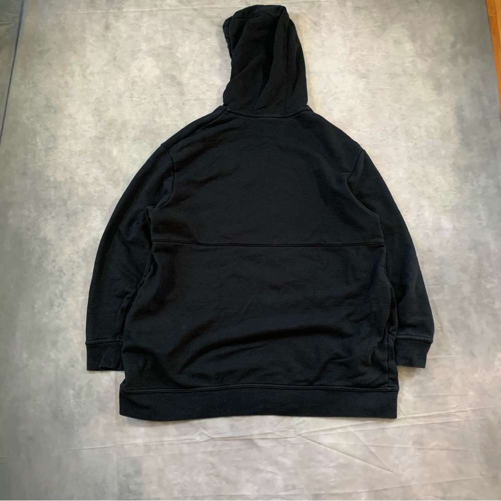 Nike Black Hoodie with White Swoosh - Picture 6 of 6